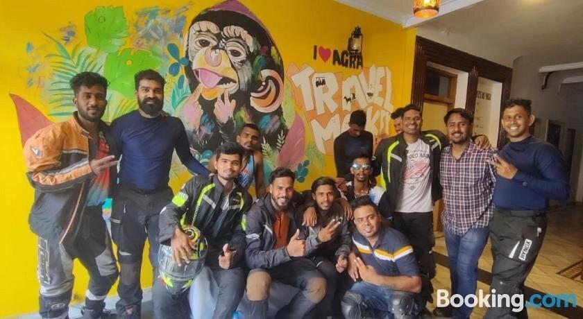 Travel Monkey Hostel Agra  Luaran gambar